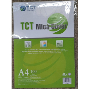 Bìa Mica A4 TCT037 - loại dày, độ dày 150 MIC