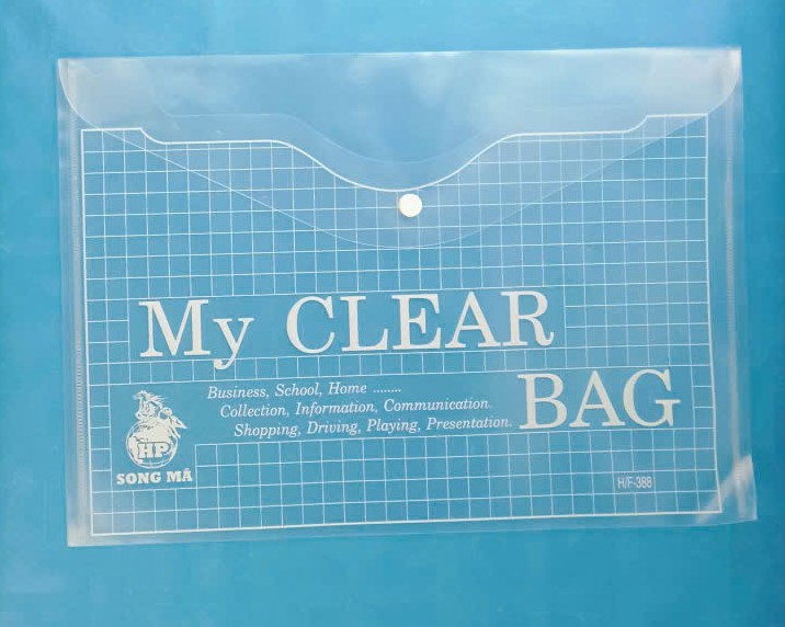 Bìa Nút Clear A4
