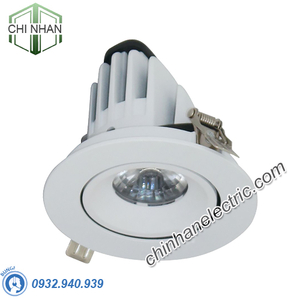 Đèn LED Downlight Chiếu Sâu 50W D190 (Điều chỉnh được hướng chiếu sáng) - BIB0501 - Duhal