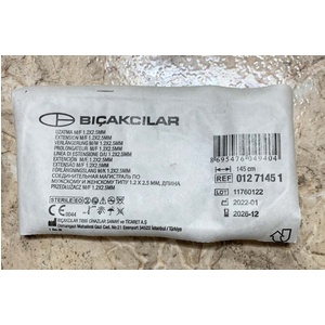 Dây nối bơm tiêm điện Bicakcilar 1.2 x 2.5 mm