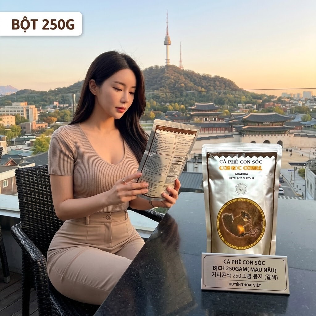 Con Sóc bịch Nâu 250gram