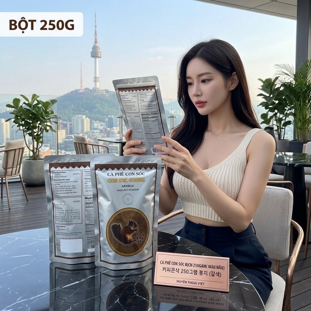 Con Sóc bịch Nâu 250gram
