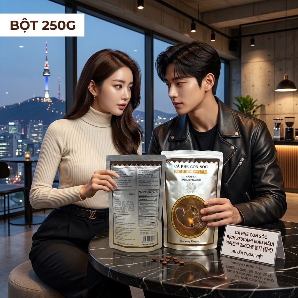 Con Sóc bịch Nâu 250gram