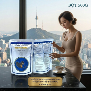 CÀ PHÊ BỘT CON SÓC ARABICA-ROBUSTA( 500gr)