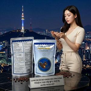 CÀ PHÊ BỘT CON SÓC ARABICA-ROBUSTA( 500gr)