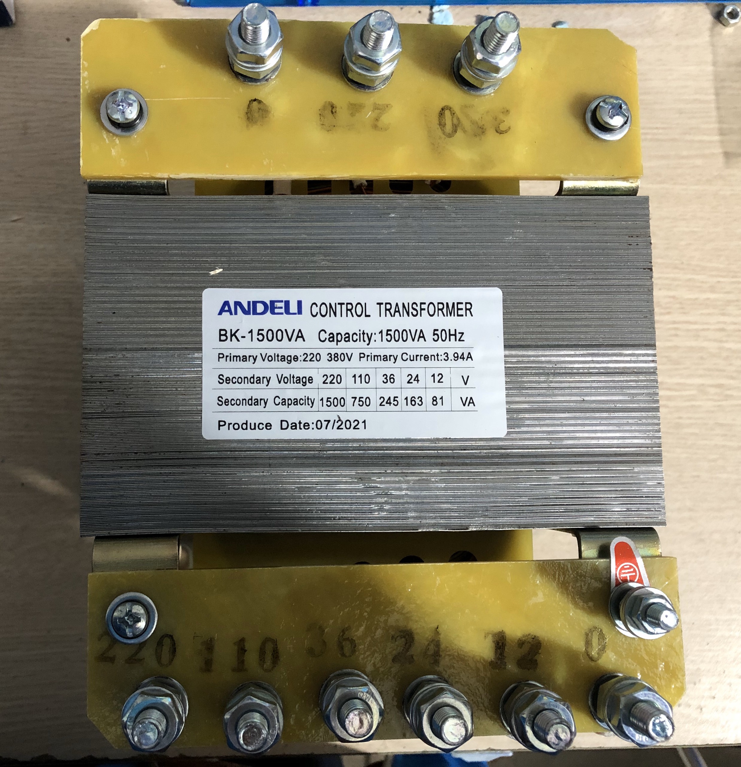 Biến áp điều khiển BK-1500VA