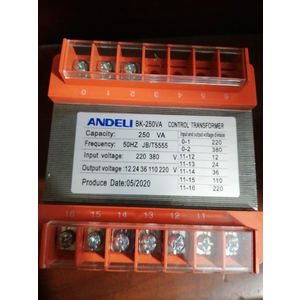 Biến áp điều khiển BK-250VA