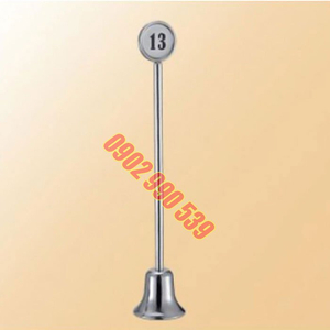 Biển số bàn Inox