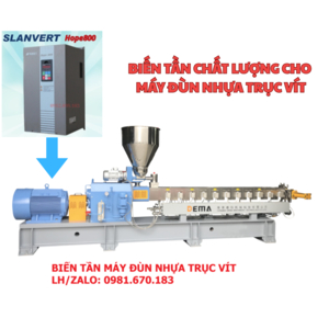 BIẾN TẦN CHO MÁY ĐÙN NHỰA TRỤC VÍT
