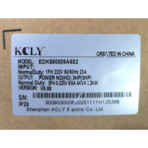 Biến tần EDK580, Biến tần EDK580004A0S2