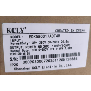 Biến tần EDK580, Biến tần EDK580017A0T4B