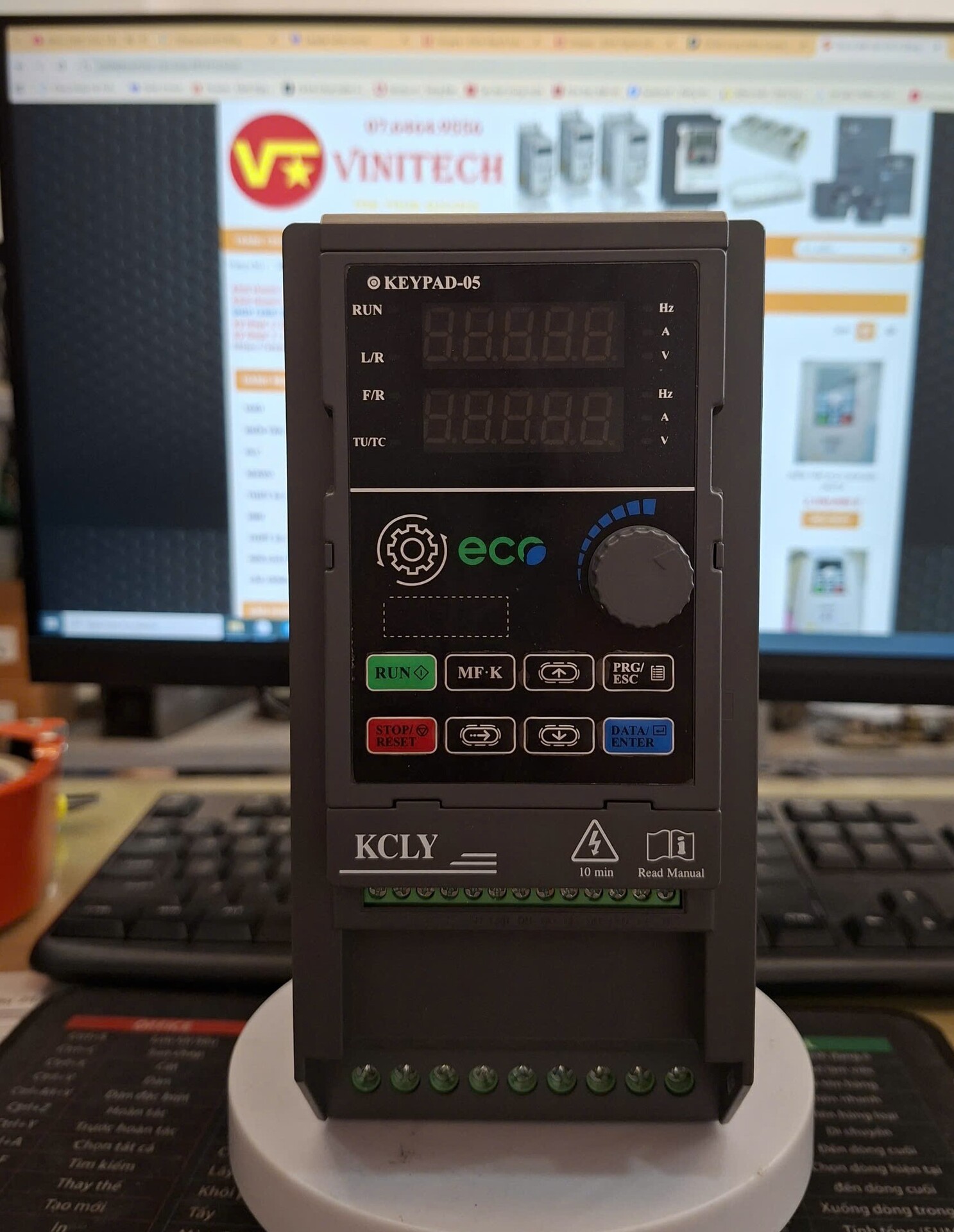 Biến Tần KCLY EDK580 3,7Kw Vào 3 Pha 380V Ra 3 Pha 380V Tải Nhẹ Đa Năng Nhỏ Gọn Bảo Hành 24 Tháng