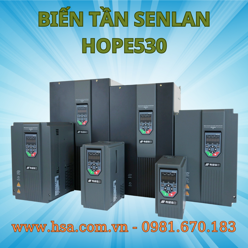 biến tần senlan Hope530 dòng mới giá tốt