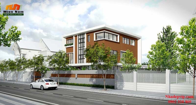 Biệt thự 3 tầng hiện đại Biệt thự 3 tầng hiện đại