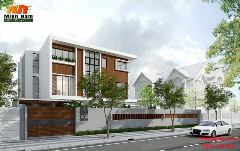 Biệt thự 3 tầng hiện đại Biệt thự 3 tầng hiện đại