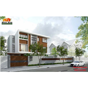 Thi công nhà phố 1 trệt 2 lầu anh Cường chị Hiền Quận 4