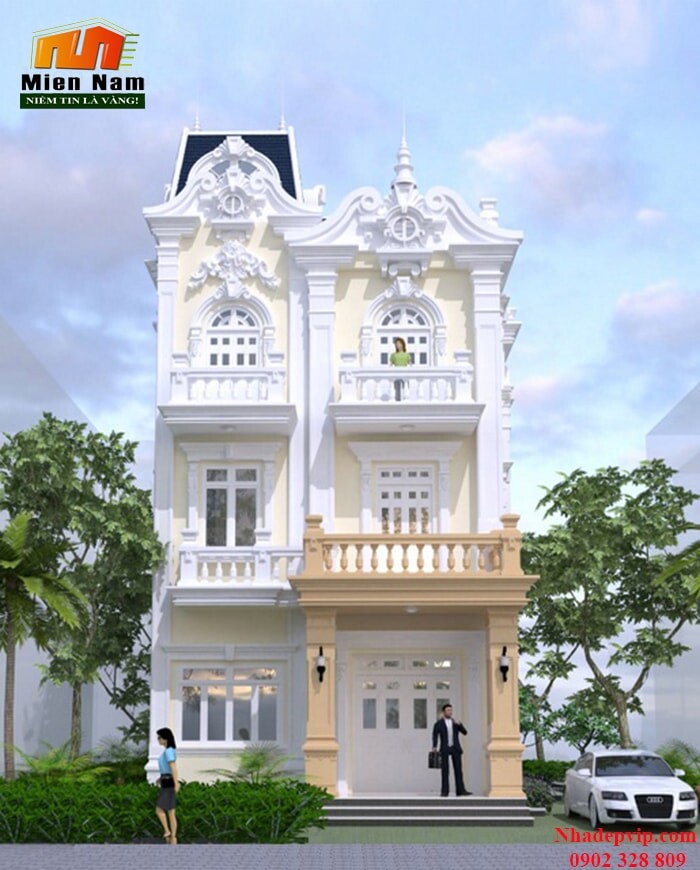 Thi công biệt thự 3 tầng kiểu Pháp gia đình anh Bắc chị Hương Đà Lạt   Thi công biệt thự 3 tầng kiểu Pháp gia đình anh Bắc chị Hương Đà Lạt