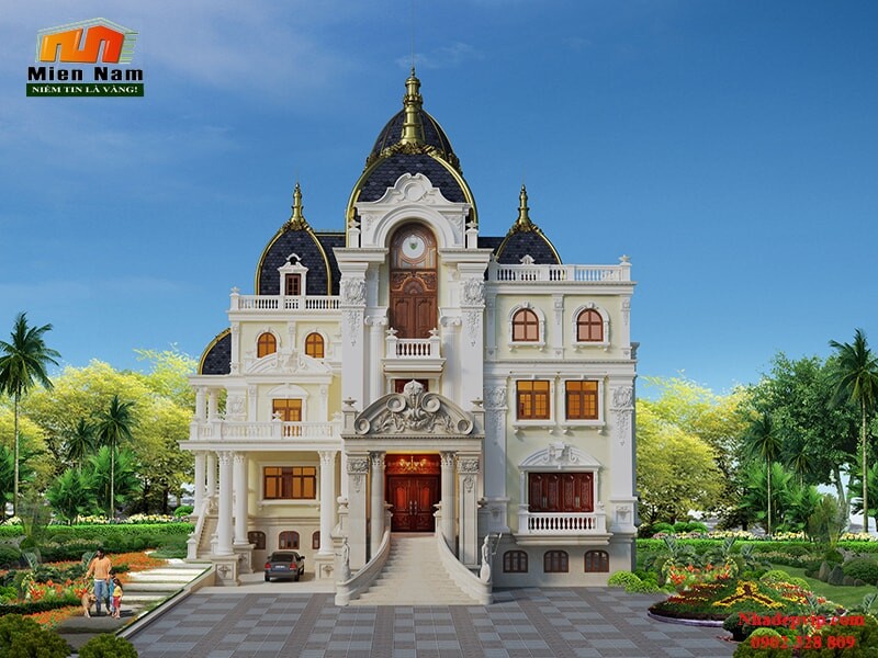 Biệt thự cổ điển gia đình chị Nga Vũng Tàu