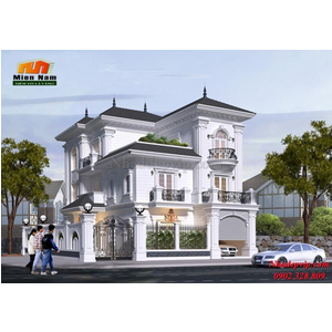 Biệt Thự Cổ Điển anh Toàn Bình Phước