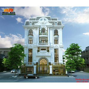 Biệt thự cổ điển đẹp nhà Anh Hoàng Anh Long An