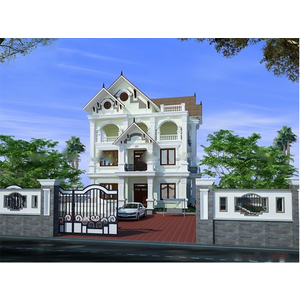 Biệt thự cổ điển đẹp nhà Chú Thành Bình Chánh