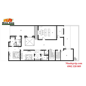 Biệt thự hiện đại gia đình anh Lưu, Bình Chánh