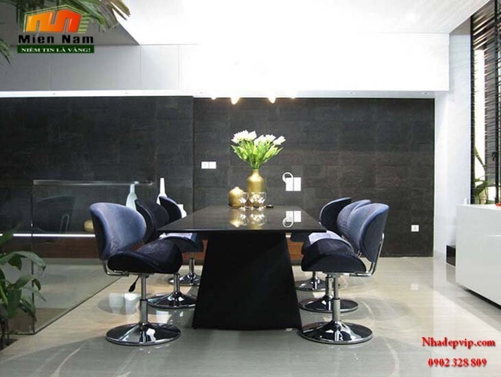 Thi công biệt thự hiện đại đẹp 3 tầng anh Kiệt Quận 6