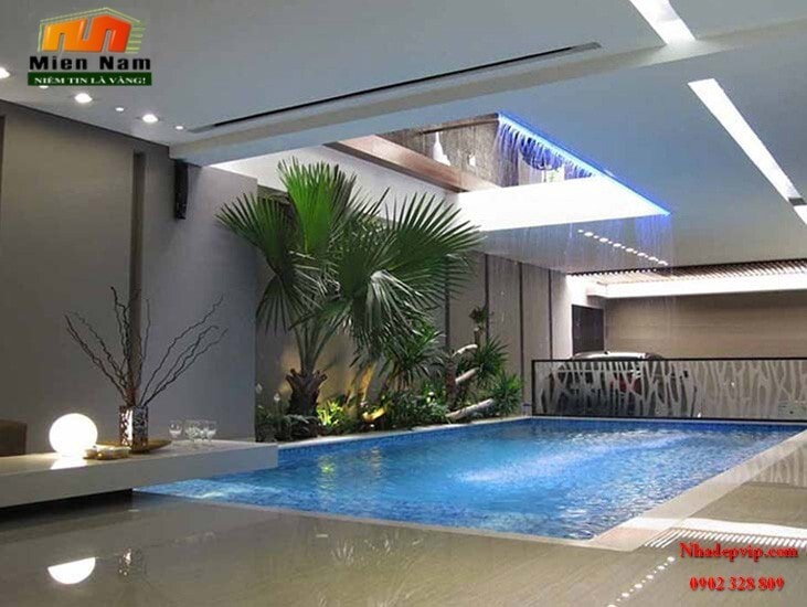 Thi công biệt thự hiện đại đẹp 3 tầng anh Kiệt Quận 6