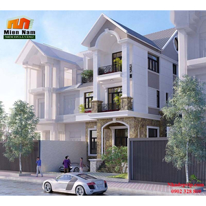 Biệt thự phố một trệt hai lầu gia đình anh Sinh Quận 2