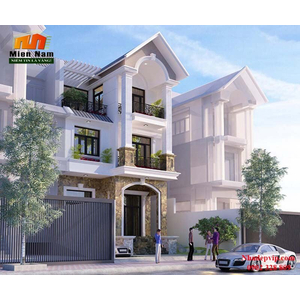 Biệt thự phố một trệt hai lầu gia đình anh Sinh Quận 2