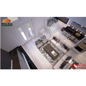 Biệt thự phố một trệt hai lầu gia đình anh Sinh Quận 2