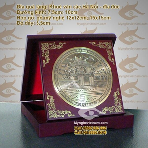 Biểu trưng hộp gập Khuê văn các Tháp rùa Cột cờ Hà nội