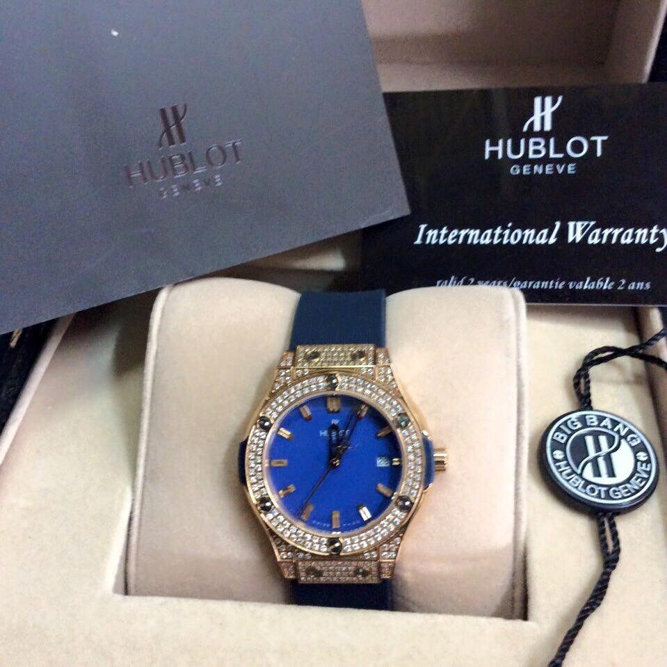 Đồng hồ nữ Hublot classic full diamond 33mm  HBL054