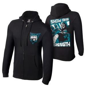 BIG SHOW - SHOW BIG STRENGTH FULL-ZIP HOODIE SWEATSHIRT