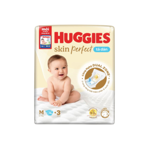 Tã dán huggies skin perfect M