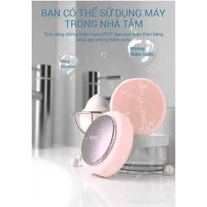 Máy rửa mặt làm sạch sâu và làm ấm Sonic Bimix BM606
