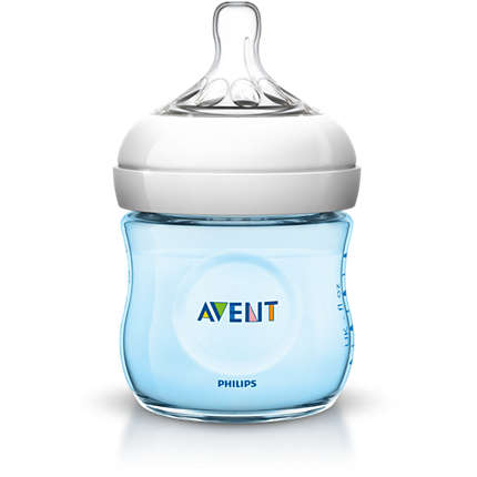 Bình Avent Natural màu xanh 125ml