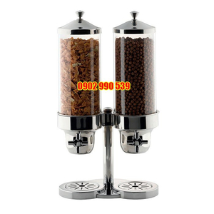 BÌNH ĐỰNG NGŨ CỐC ĐÔI INOX