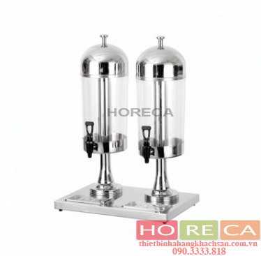 bình đựng nước ép trái cây 2 ngăn inox s07