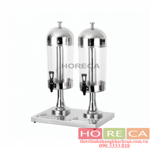 bình đựng nước ép trái cây 2 ngăn inox s07