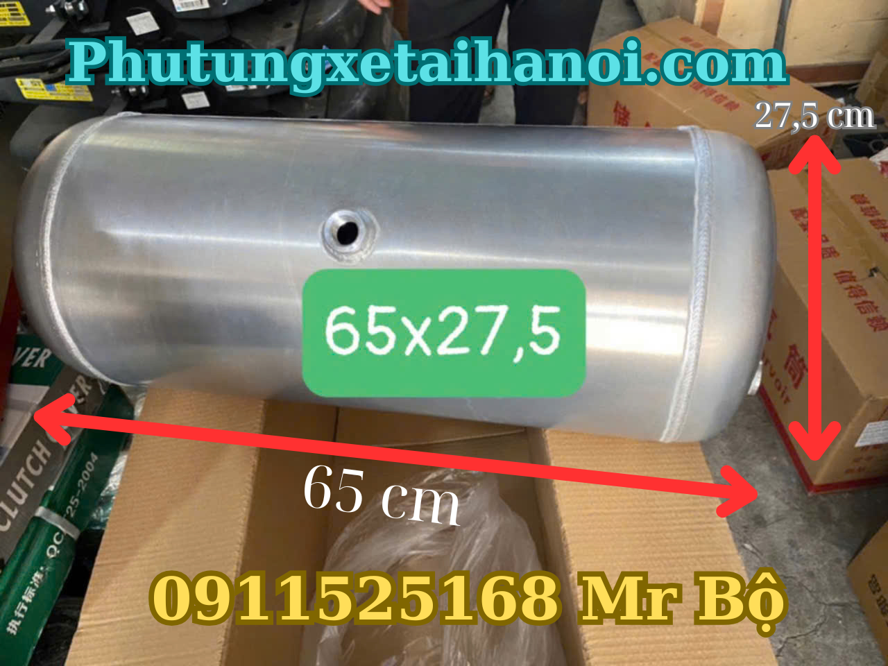 Bình hơi nhôm 65x27.5 bán tại TP HỒ CHÍ MINH