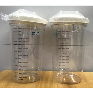 Bình hút dịch 3000ml cho máy hút dịch Gemmy