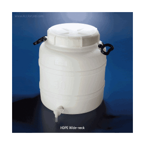 Bình nhựa HDPE chứa nước cất phòng thí nghiệm Azlon