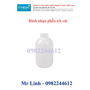 Bình nhựa phễu rót cát