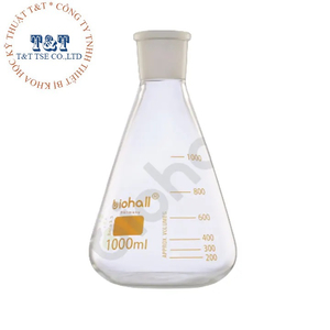 Bình tam giác có nút nhám Biohall