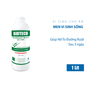 BIOTECH - GIÚP ĐƯỜNG RUỘT TÔM NỞ TO SAU 3 NGÀY