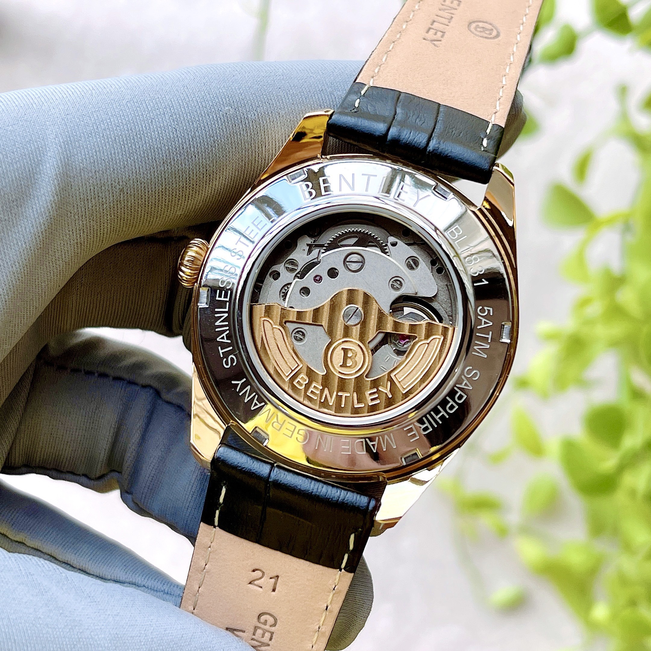 ĐỒNG HỒ NAM BENTLEY BL1831-25MKBB