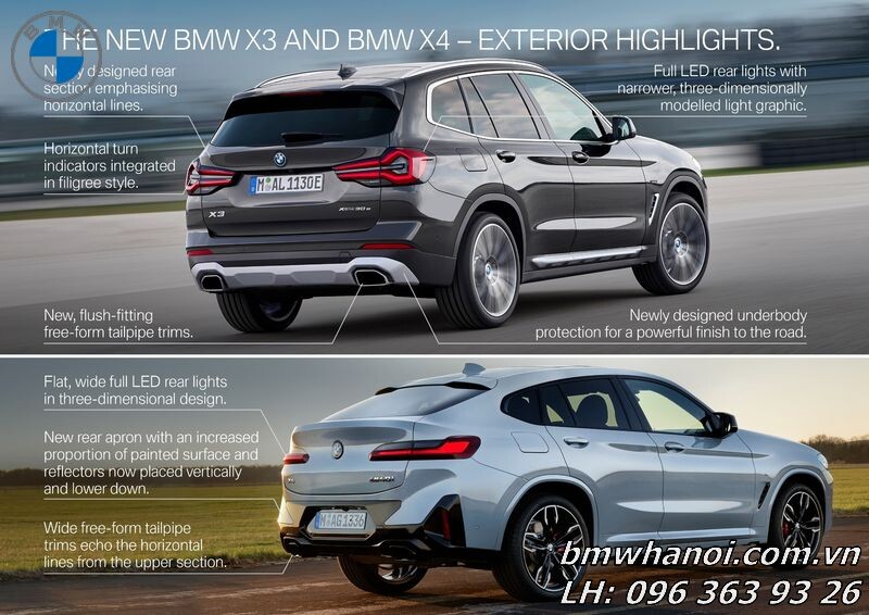 BMW X3 2022 và BMW X4 2022 - Hình 2