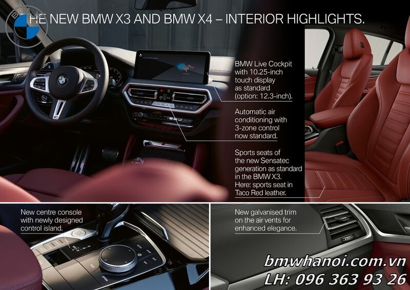 BMW X3 2022 và BMW X4 2022 - Hình 3