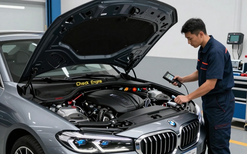 BMW BÁO LỖI ĐỘNG CƠ - 5 NGUYÊN NHÂN CHỦ XE THƯỜNG GẶP ( VÀ CÁCH XỬ LÝ ĐÚNG